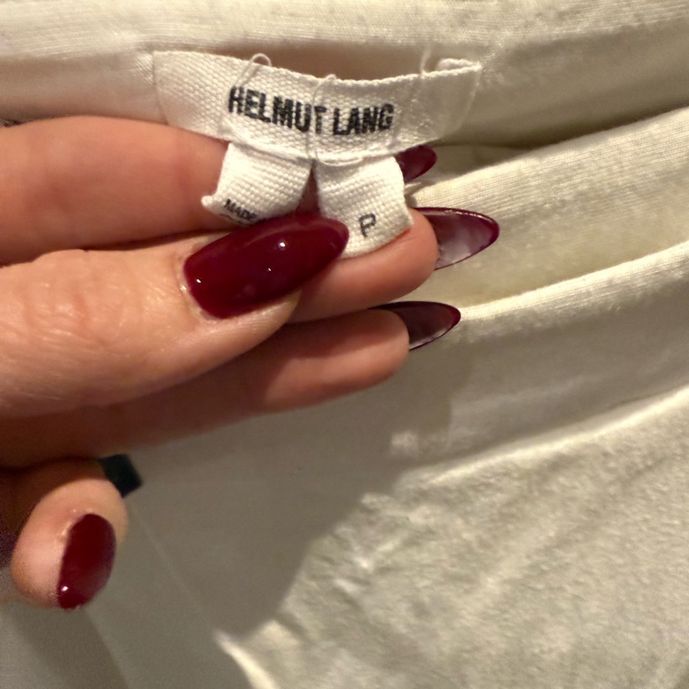 Helmut Lang Men's Cream Dress Pants - Picture 2 of 7